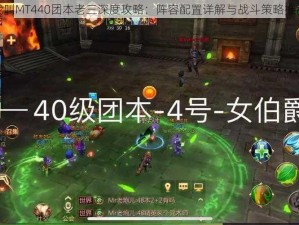 我叫MT440团本老三深度攻略：阵容配置详解与战斗策略推荐