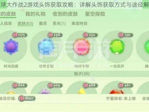 球球大作战2游戏头饰获取攻略：详解头饰获取方式与途径解析