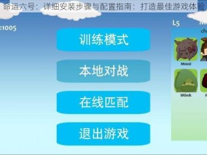 命运六号：详细安装步骤与配置指南：打造最佳游戏体验