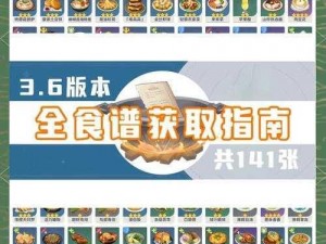 原神25新增食谱配方大全：全食材烹饪秘籍一览