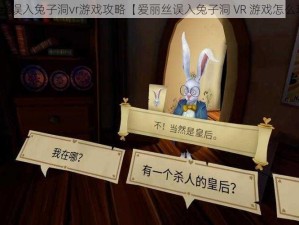 爱丽丝误入兔子洞vr游戏攻略【爱丽丝误入兔子洞 VR 游戏怎么玩？】