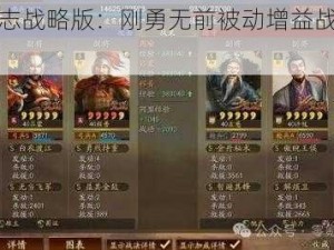 《三国志战略版：刚勇无前被动增益战法全面解析》