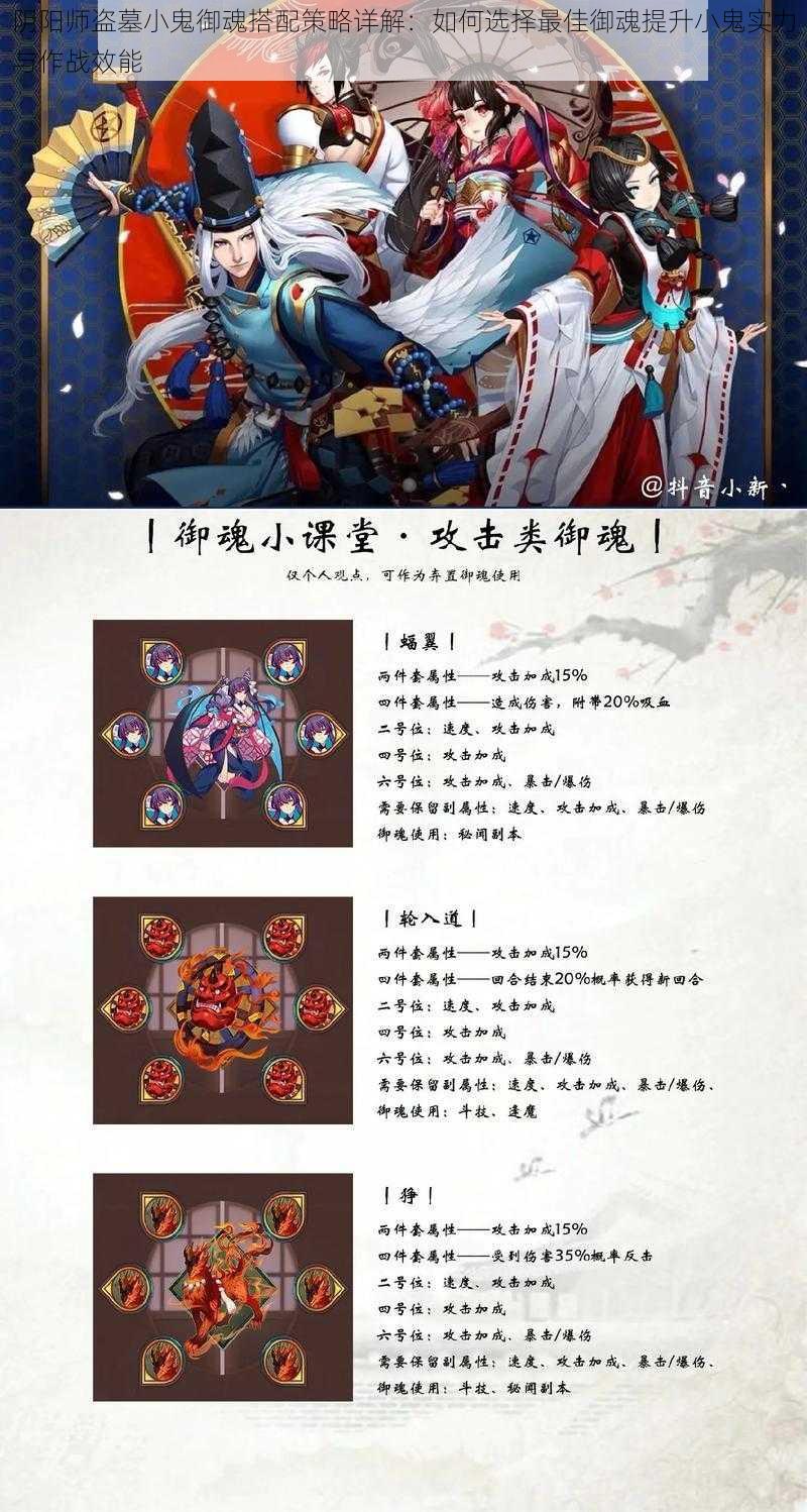 阴阳师盗墓小鬼御魂搭配策略详解：如何选择最佳御魂提升小鬼实力与作战效能