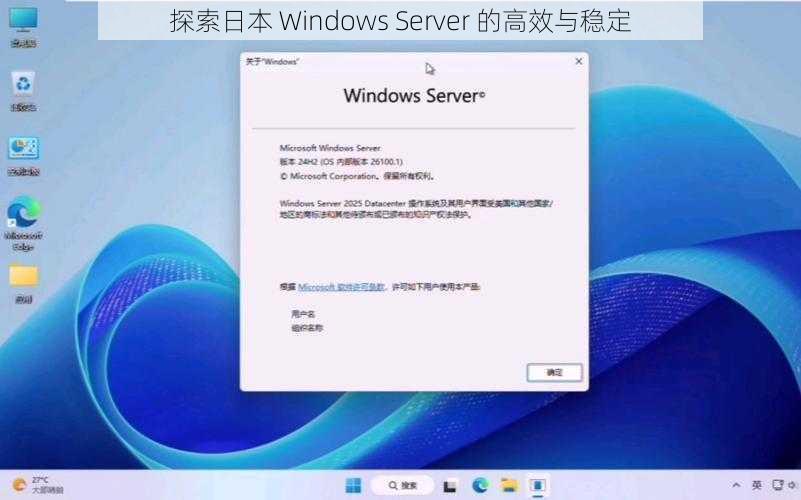 探索日本 Windows Server 的高效与稳定