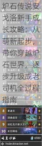 炉石传说安戈洛新手成长攻略：从萌新起步，带你穿越炉石世界，逐步升级成老司机全过程指南