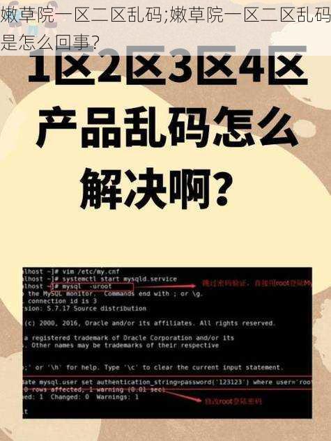 嫩草院一区二区乱码;嫩草院一区二区乱码是怎么回事？