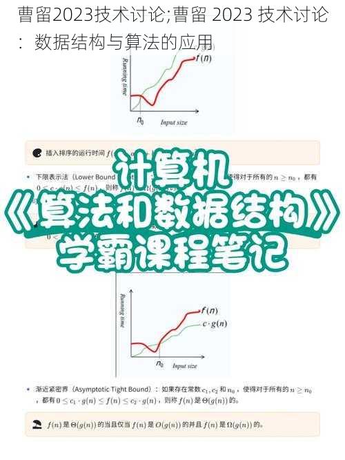 曹留2023技术讨论;曹留 2023 技术讨论：数据结构与算法的应用