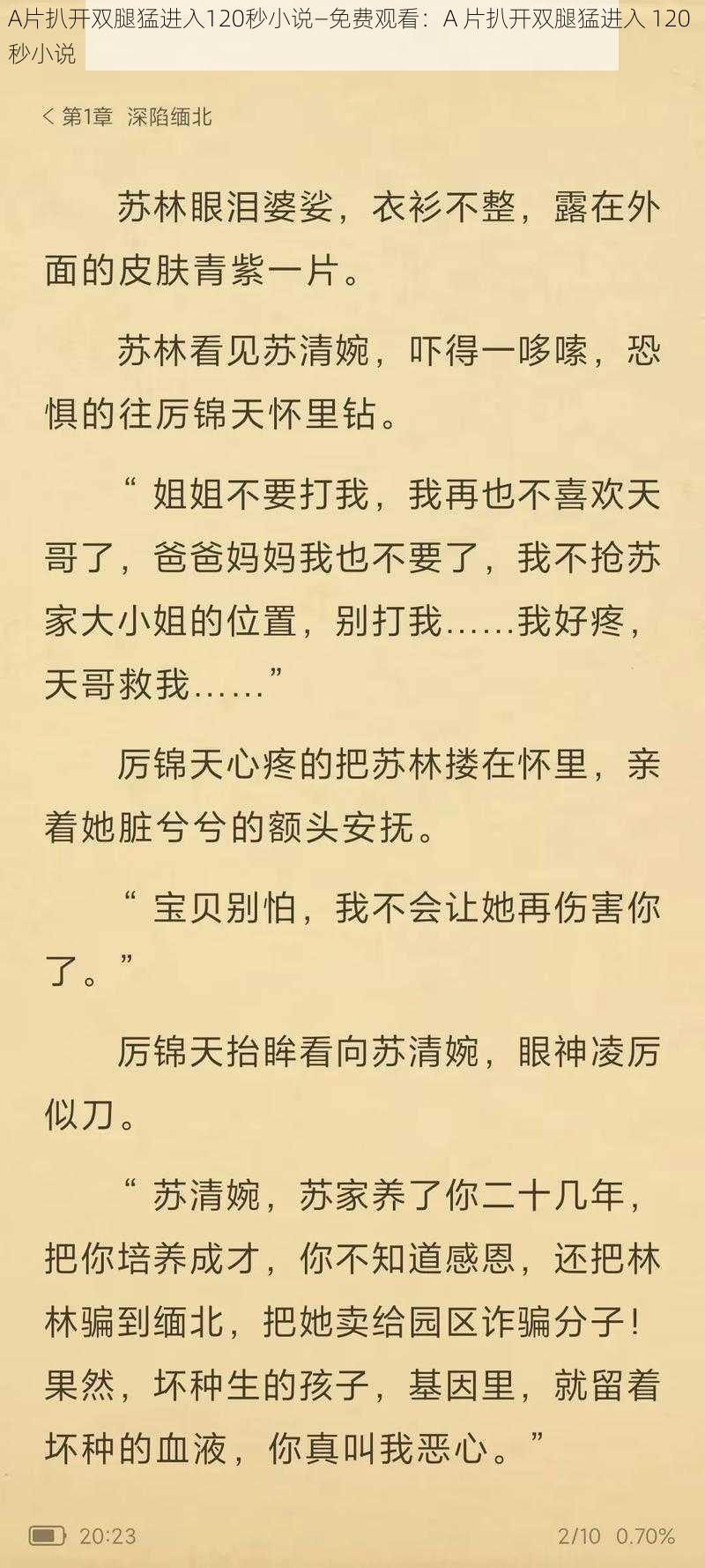 A片扒开双腿猛进入120秒小说—免费观看：A 片扒开双腿猛进入 120 秒小说