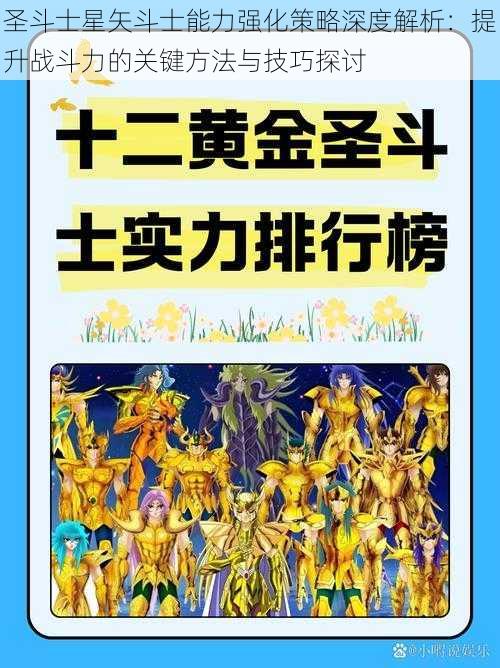 圣斗士星矢斗士能力强化策略深度解析：提升战斗力的关键方法与技巧探讨