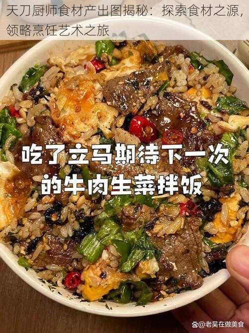 天刀厨师食材产出图揭秘：探索食材之源，领略烹饪艺术之旅