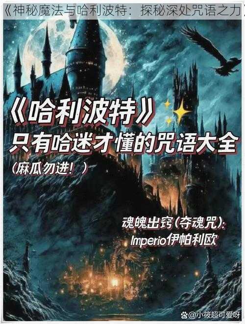 《神秘魔法与哈利波特：探秘深处咒语之力》