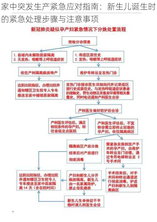 家中突发生产紧急应对指南：新生儿诞生时的紧急处理步骤与注意事项